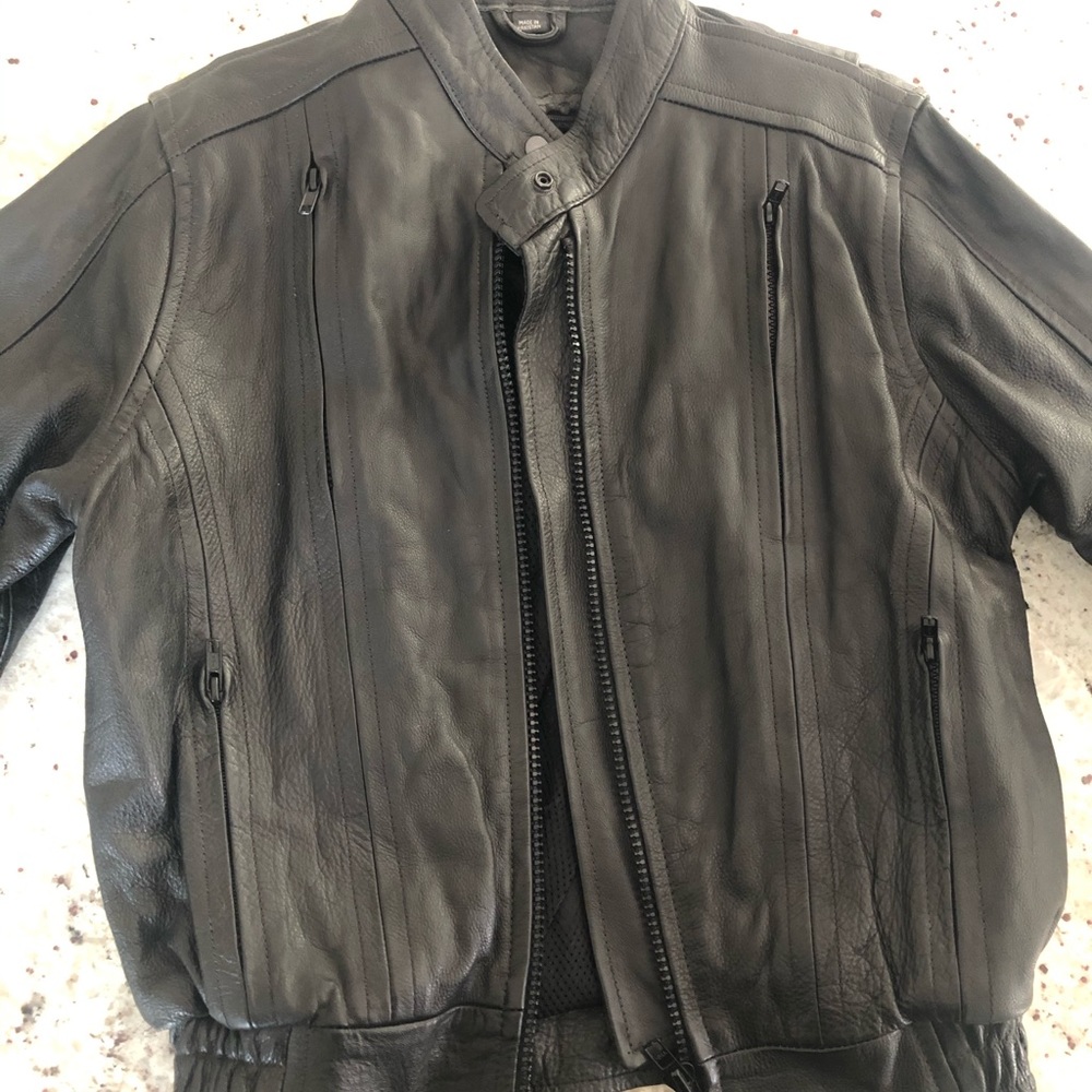 Leather Gallery Jacket